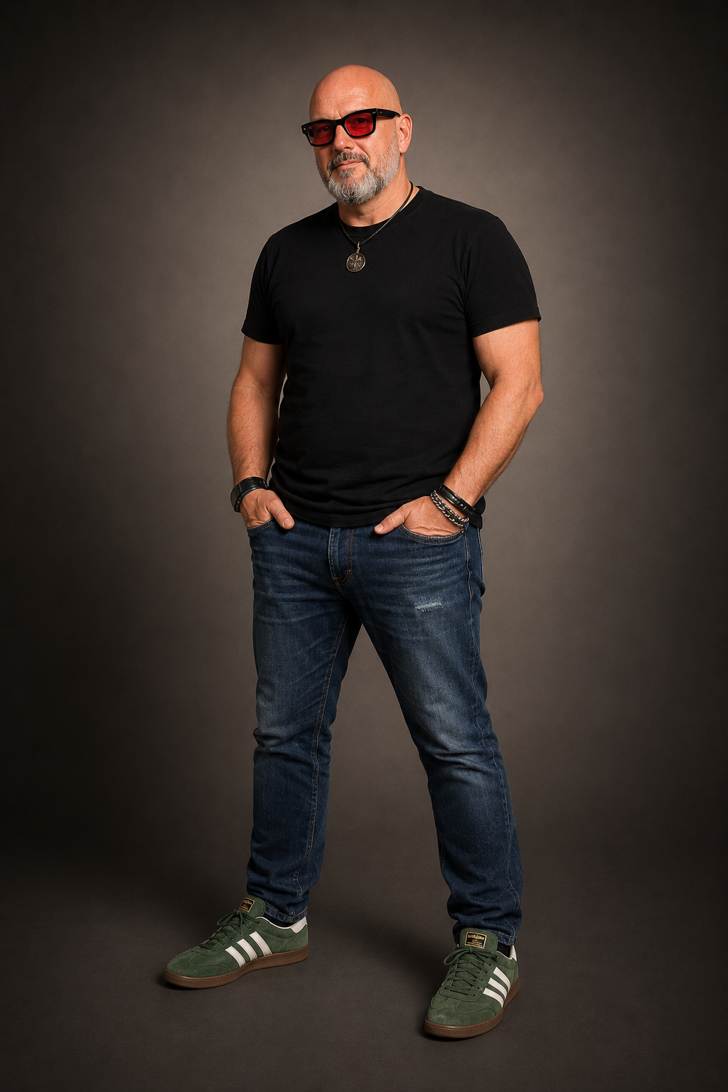Retrato de Rubén Muñoz, presentador y comunicador en Valencia