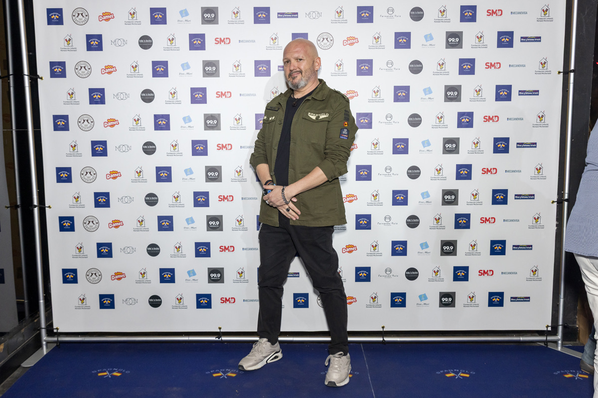 Rubén Muñoz en el X Aniversario de Spagnolo Valencia